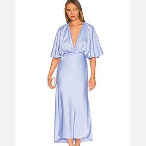 NWT AIIFOS Isabelle Dress in Light Blue size small